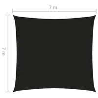 Thumbnail for Sonnensegel Oxford-Gewebe Quadratisch 7x7 m Schwarz