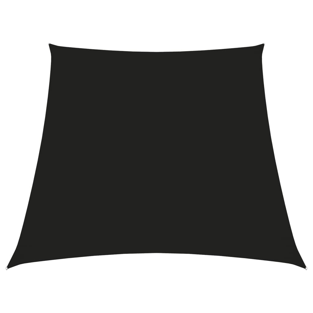 Sonnensegel Oxford-Gewebe Trapezförmig 3/4x2 m Schwarz