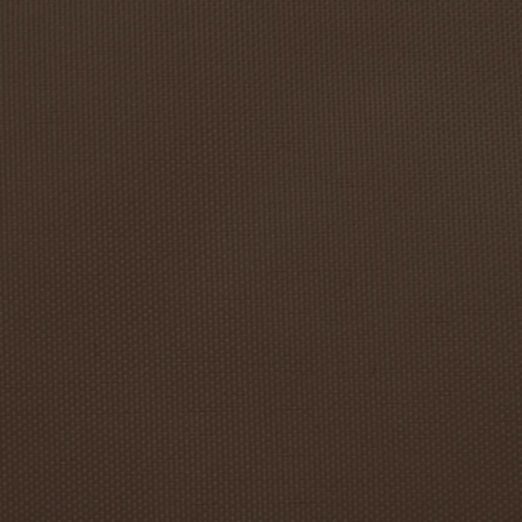 Sonnensegel Oxford-Gewebe Trapezförmig 4/5x3 m Braun