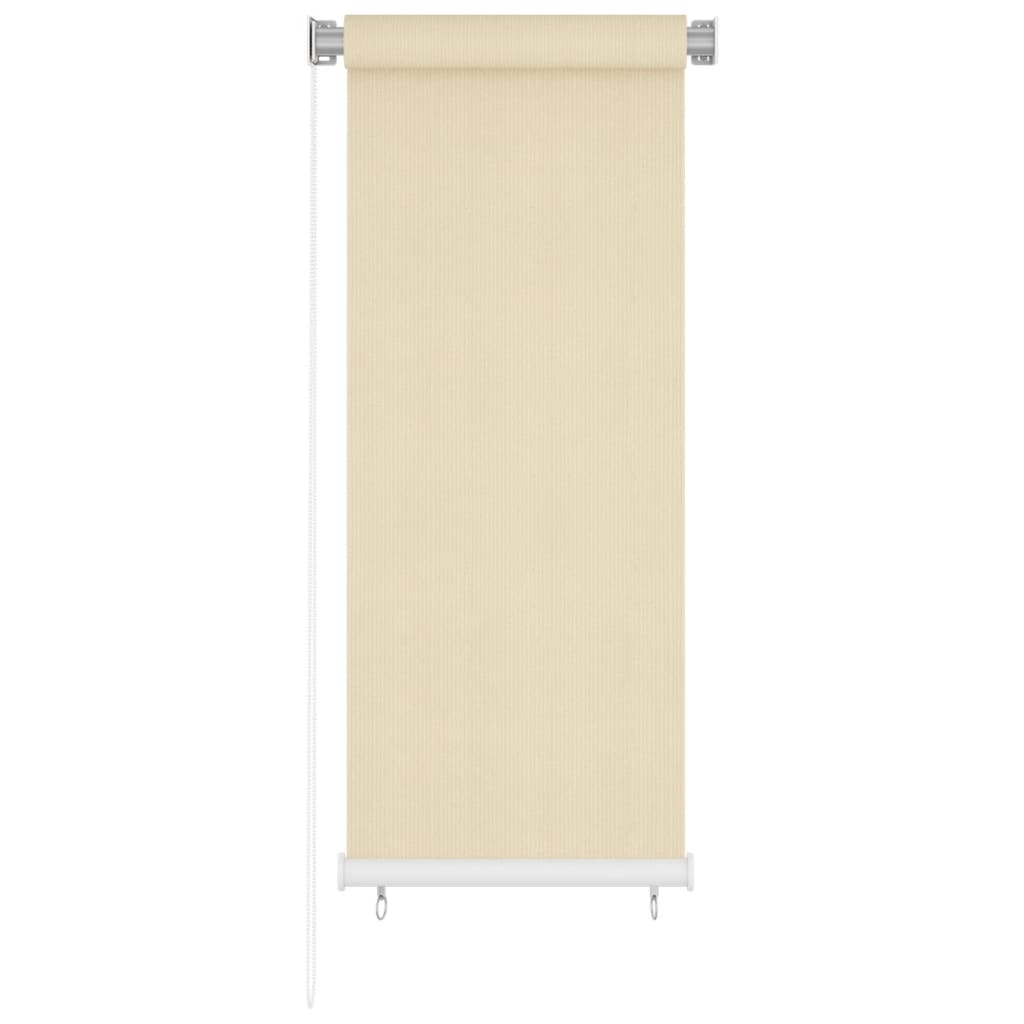 Außenrollo Creme 60x140 cm HDPE