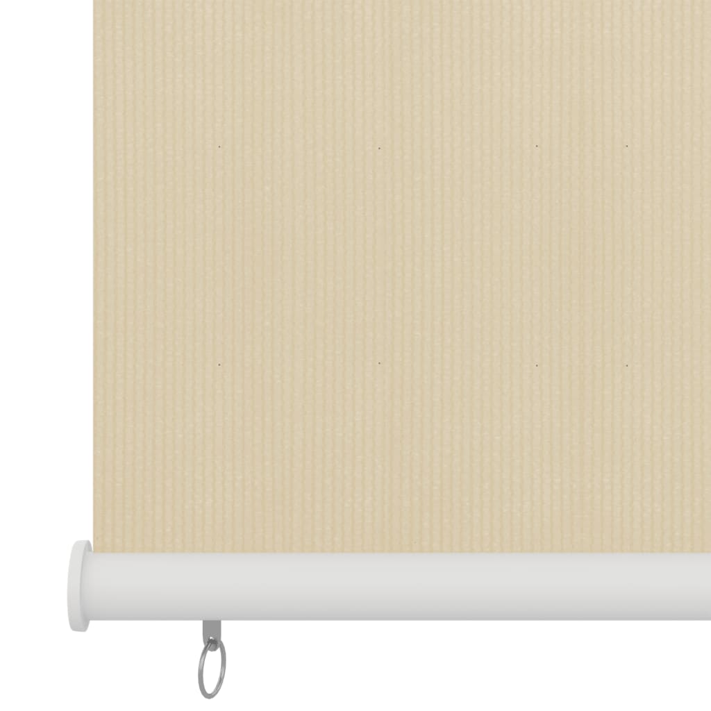 Außenrollo Creme 60x140 cm HDPE