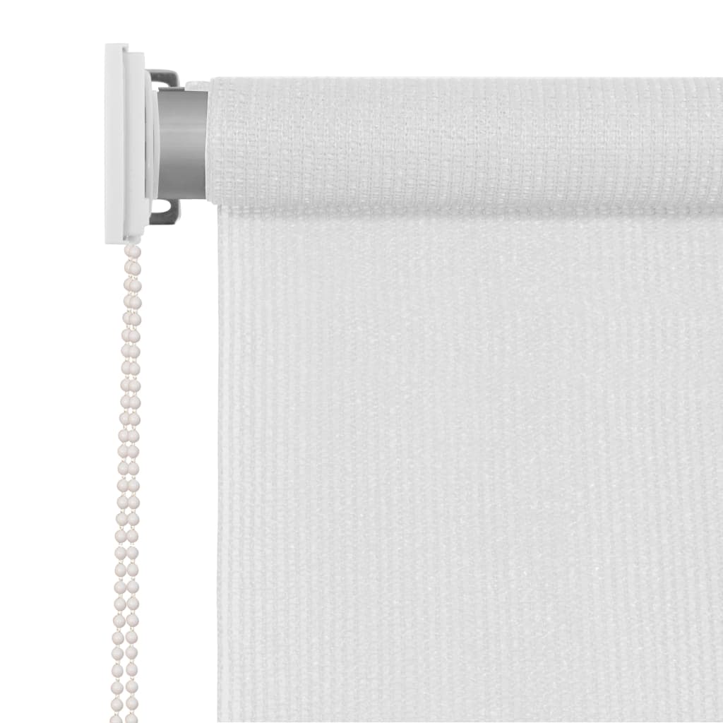 Außenrollo Weiß 60x140 cm HDPE
