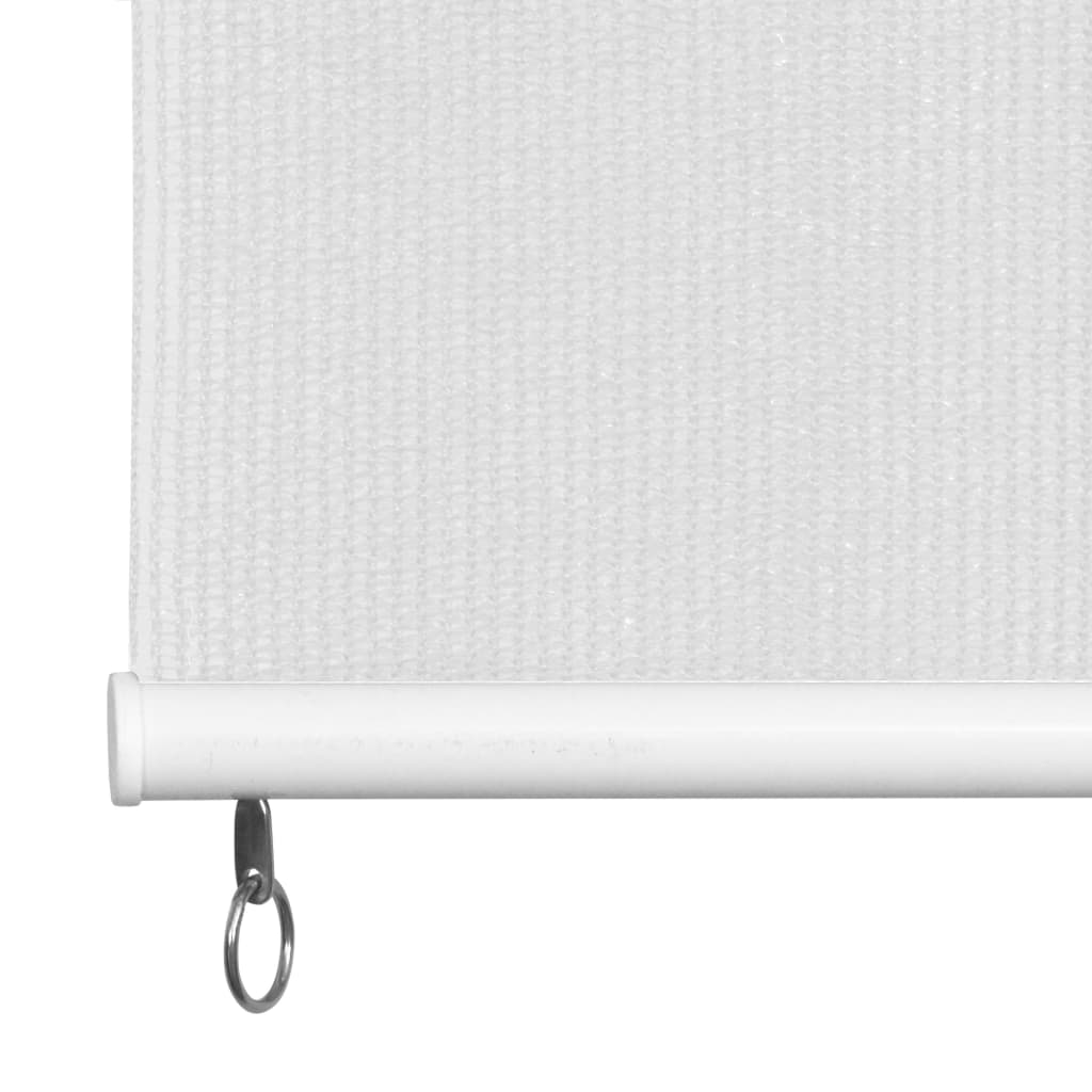 Außenrollo Weiß 60x140 cm HDPE