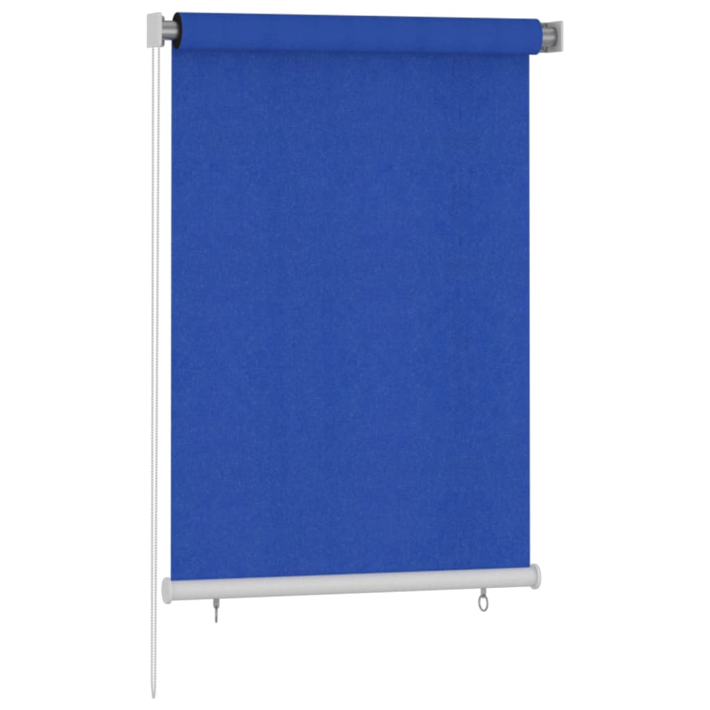 Außenrollo 100x140 cm Blau HDPE