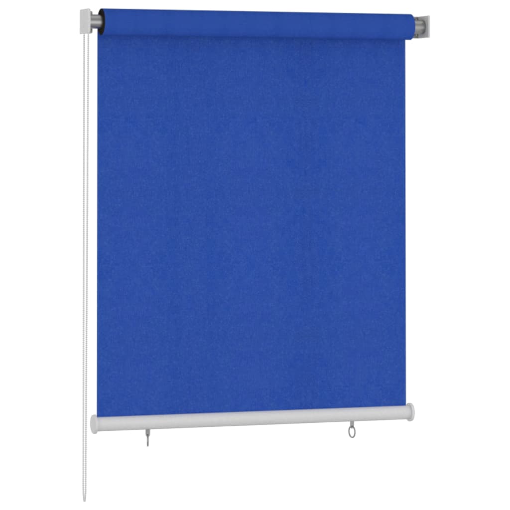 Außenrollo 120x140 cm Blau HDPE