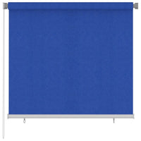 Thumbnail for Außenrollo 160x140 cm Blau HDPE
