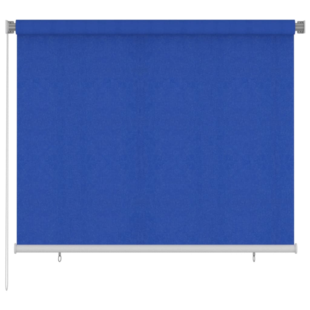 Außenrollo 180x140 cm Blau HDPE