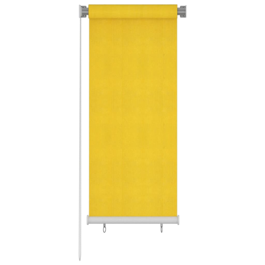 Außenrollo 60x140 cm Gelb HDPE