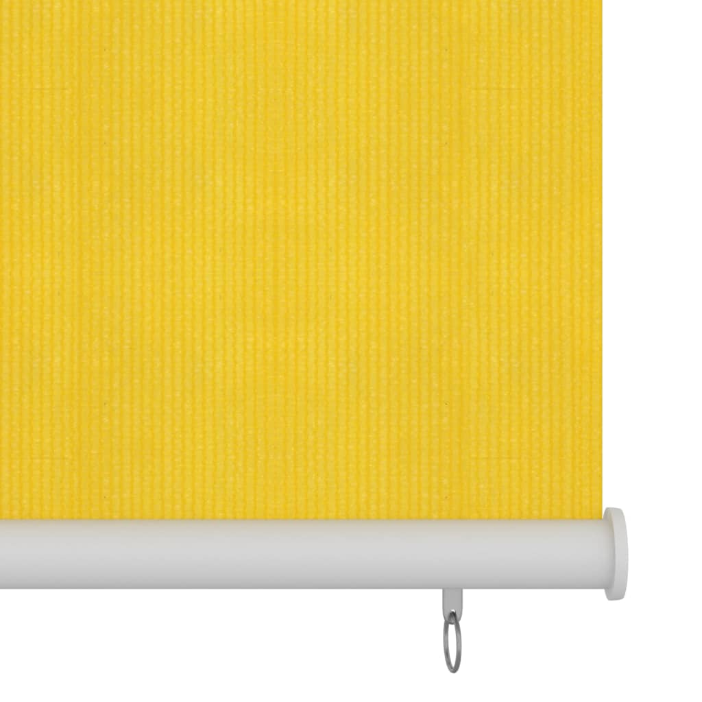 Außenrollo 100x140 cm Gelb HDPE