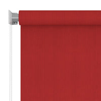 Thumbnail for Außenrollo 60x140 cm Rot HDPE