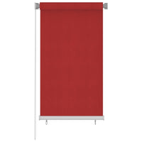 Thumbnail for Außenrollo 80x140 cm Rot HDPE