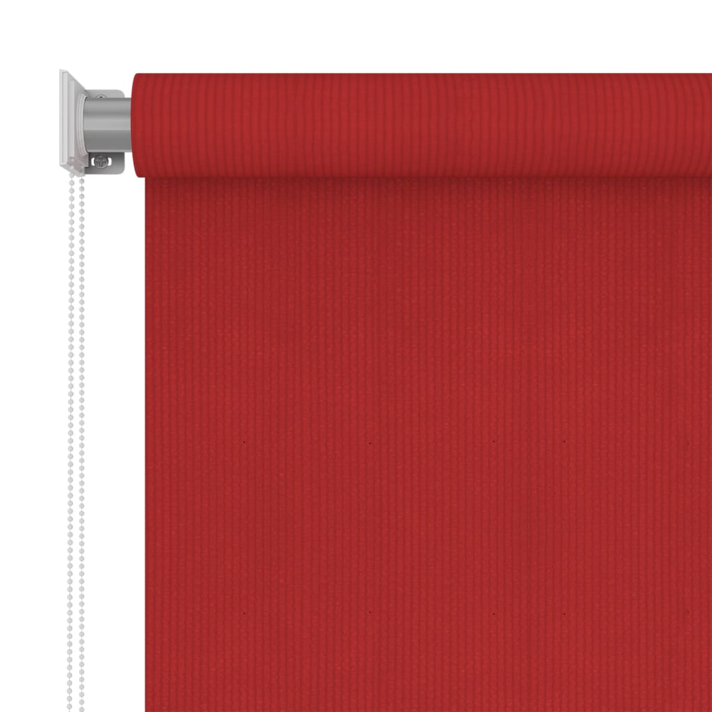 Außenrollo 100x140 cm Rot HDPE