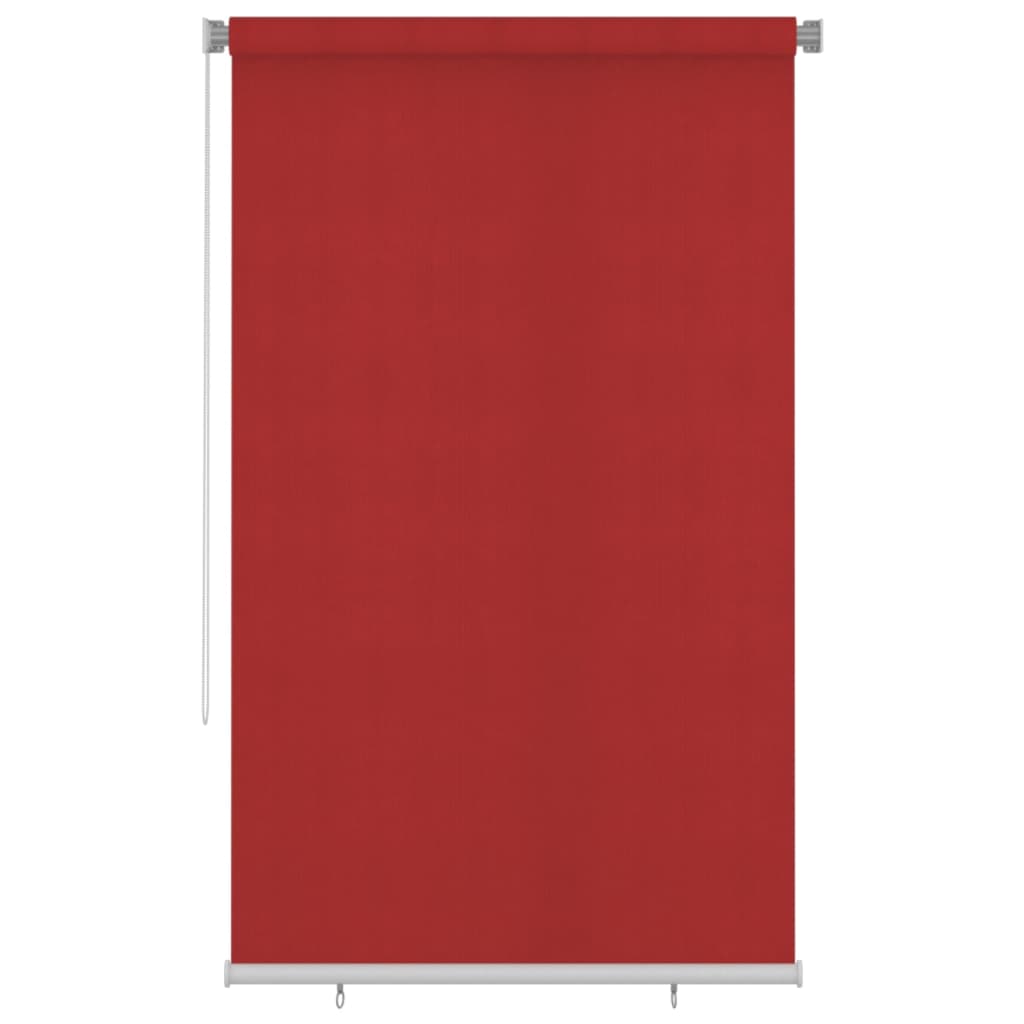Außenrollo 140x230 cm Rot HDPE