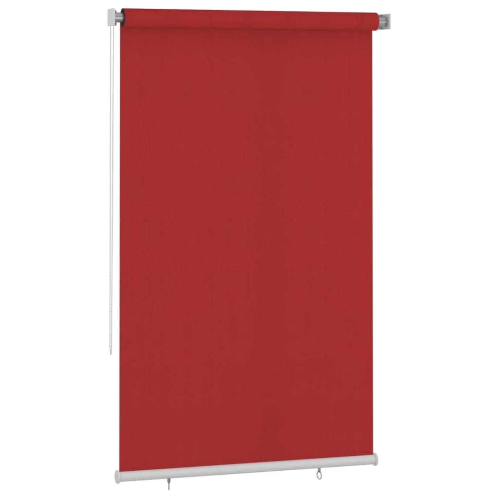 Außenrollo 140x230 cm Rot HDPE
