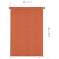 Thumbnail for Außenrollo 160x230 cm Orange