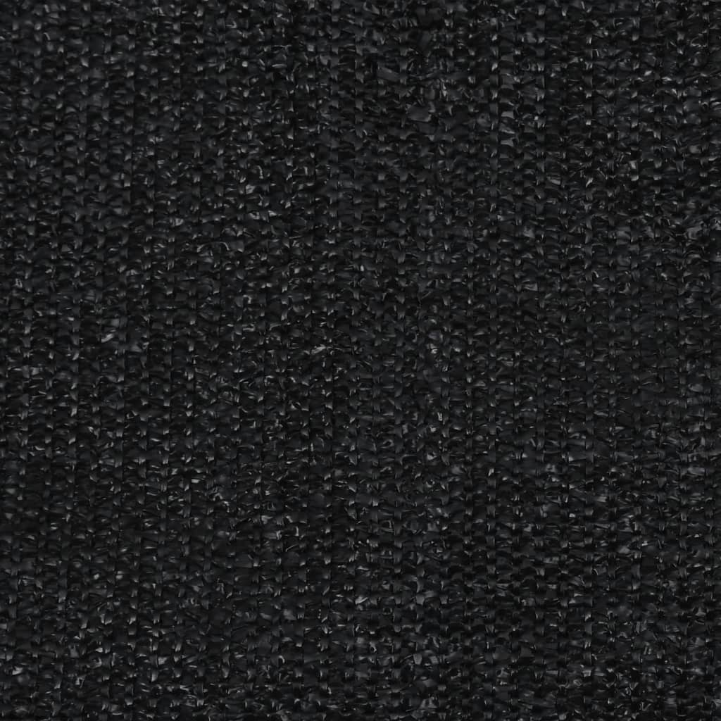 Außenrollo 60x140 cm Schwarz
