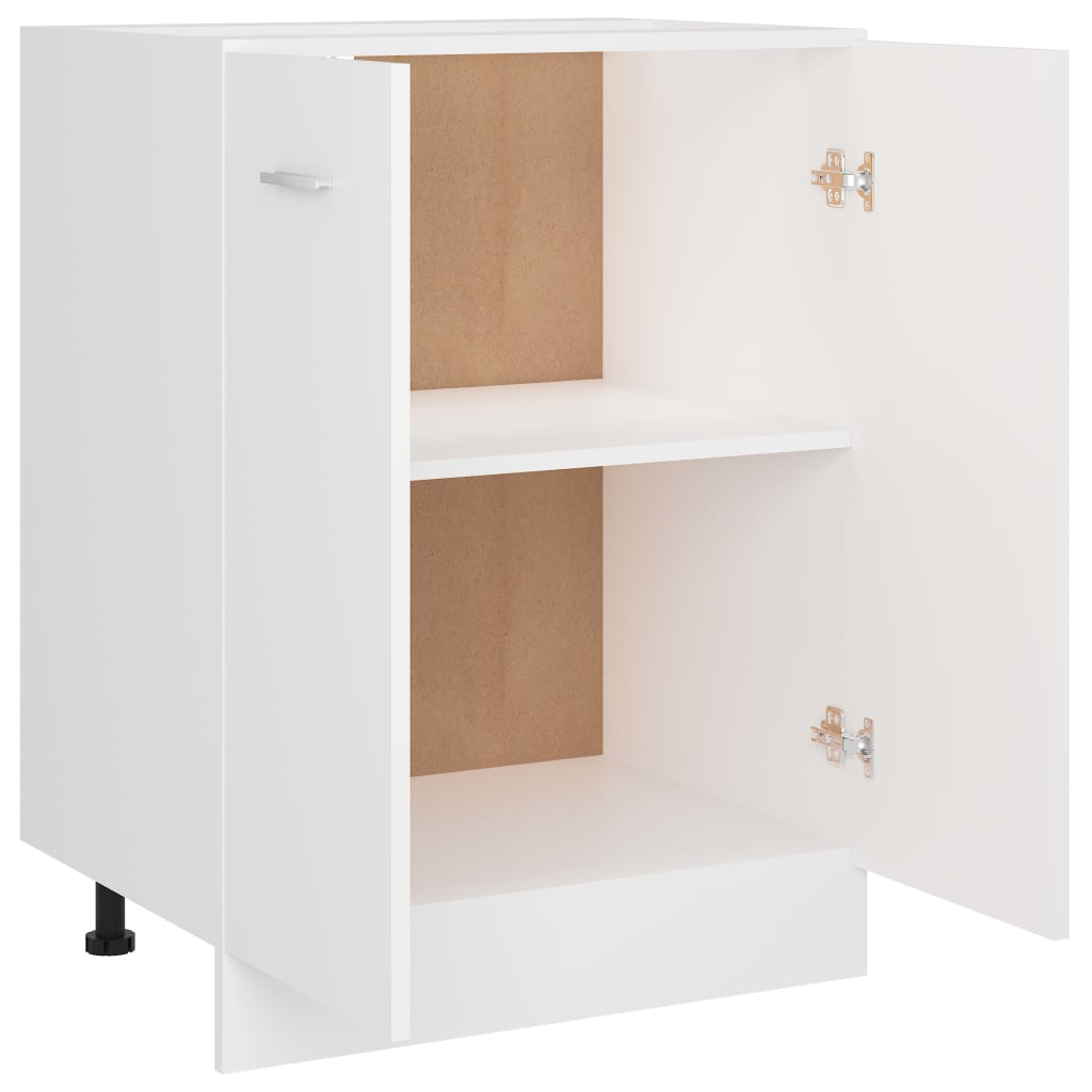 Unterschrank Weiß 60x46x81,5 cm Holzwerkstoff