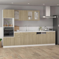 Thumbnail for Unterschrank Sonoma-Eiche 60x46x81,5 cm Holzwerkstoff