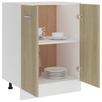 Thumbnail for Unterschrank Sonoma-Eiche 60x46x81,5 cm Holzwerkstoff