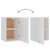 Thumbnail for Hängeschrank Weiß 39,5x31x60 cm Holzwerkstoff