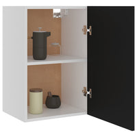 Thumbnail for Hängeschrank Schwarz 39,5x31x60 cm Holzwerkstoff