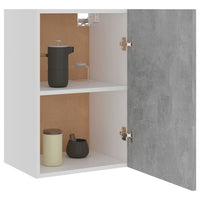 Thumbnail for Hängeschrank Betongrau 39,5x31x60 cm Holzwerkstoff
