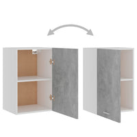 Thumbnail for Hängeschrank Betongrau 39,5x31x60 cm Holzwerkstoff