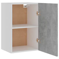 Thumbnail for Hängeschrank Betongrau 39,5x31x60 cm Holzwerkstoff