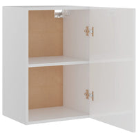 Thumbnail for Hängeschrank Hochglanz-Weiß 39,5x31x60 cm Holzwerkstoff