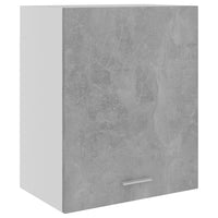 Thumbnail for Hängeschrank Betongrau 50x31x60 cm Holzwerkstoff