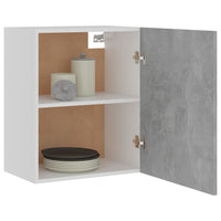 Thumbnail for Hängeschrank Betongrau 50x31x60 cm Holzwerkstoff