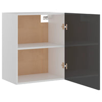 Thumbnail for Hängeschrank Hochglanz-Grau 50x31x60 cm Holzwerkstoff