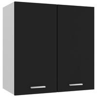 Thumbnail for Hängeschrank Schwarz 60x31x60 cm Holzwerkstoff