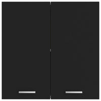 Thumbnail for Hängeschrank Schwarz 60x31x60 cm Holzwerkstoff