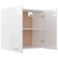 Thumbnail for Hängeschrank Hochglanz-Weiß 60x31x60 cm Holzwerkstoff