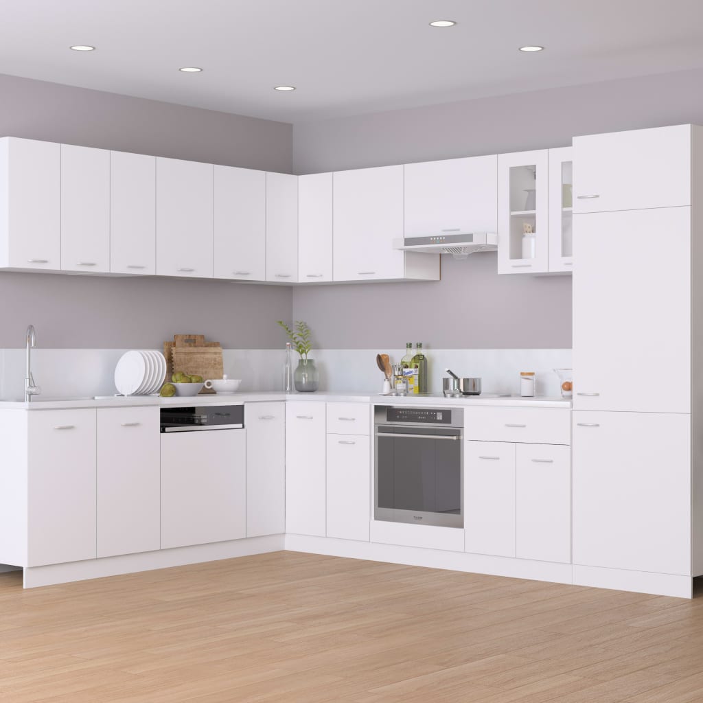 Hängeschrank Weiß 80x31x60 cm Spanplatte