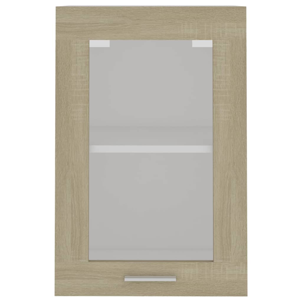 Hängeglasschrank Sonoma-Eiche 40x31x60 cm Holzwerkstoff