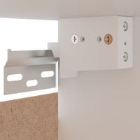 Thumbnail for Hängeschrank Hochglanz-Weiß 60x31x40 cm Holzwerkstoff