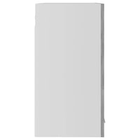 Thumbnail for Hängeglasschrank Betongrau 60x31x60 cm Spanplatte
