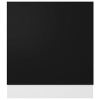 Thumbnail for Geschirrspülerblende Schwarz 59,5x3x67 cm Holzwerkstoff