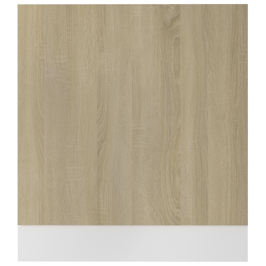 Geschirrspülerblende Sonoma-Eiche 59,5x3x67 cm Holzwerkstoff