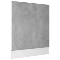 Thumbnail for Geschirrspülerblende Betongrau 59,5x3x67 cm Holzwerkstoff