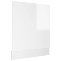 Thumbnail for Geschirrspülerblende Hochglanz-Weiß 59,5x3x67 cm Holzwerkstoff