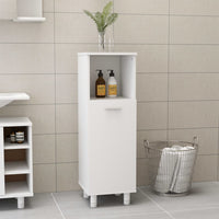 Thumbnail for Badezimmerschrank Weiß 30x30x95 cm Holzwerkstoff