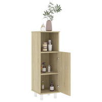 Thumbnail for Badezimmerschrank Sonoma-Eiche 30x30x95 cm Holzwerkstoff