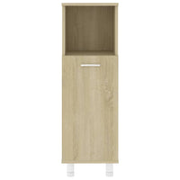 Thumbnail for Badezimmerschrank Sonoma-Eiche 30x30x95 cm Holzwerkstoff