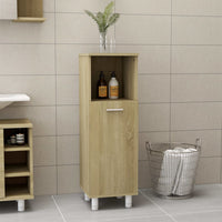 Thumbnail for Badezimmerschrank Sonoma-Eiche 30x30x95 cm Holzwerkstoff
