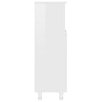 Thumbnail for Badezimmerschrank Hochglanz-Weiß 30x30x95 cm Spanplatte