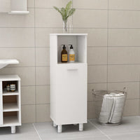 Thumbnail for Badezimmerschrank Hochglanz-Weiß 30x30x95 cm Spanplatte
