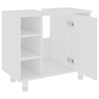 Thumbnail for Badezimmerschrank Weiß 60x32x53,5 cm Holzwerkstoff